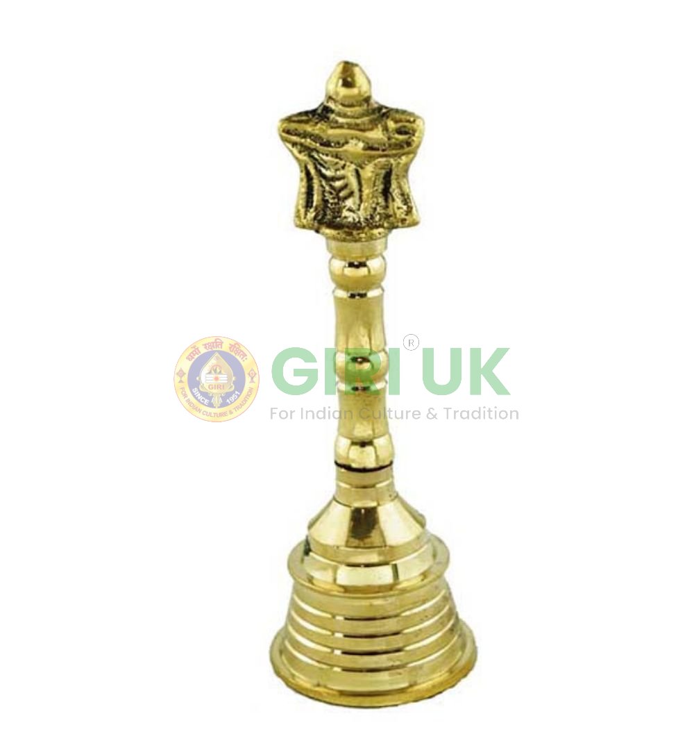 Brass Shanka Chakra Hand bell