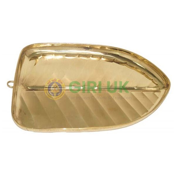 Brass Banana leaf Pooja Plate