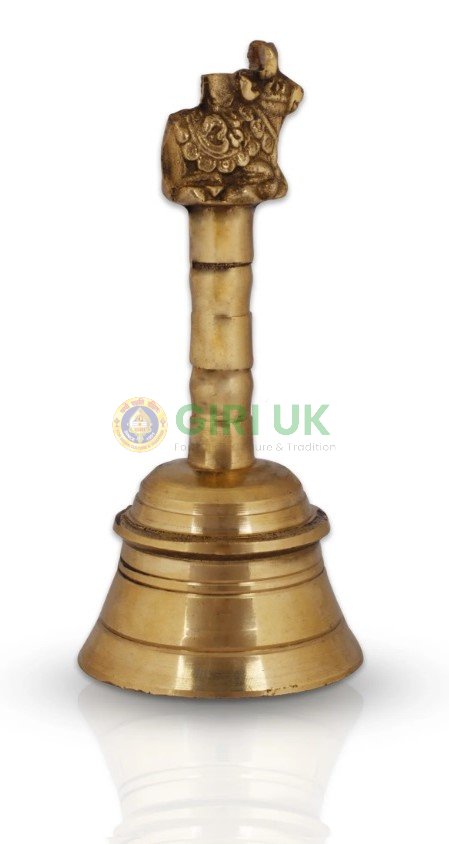 Bs Hand Bell Nandi 4.25 Inch  - 150 Gms