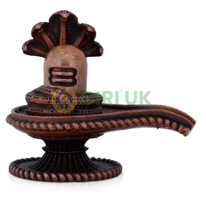 CR Shivling with Nag 2.3 Inch – 0.128kg