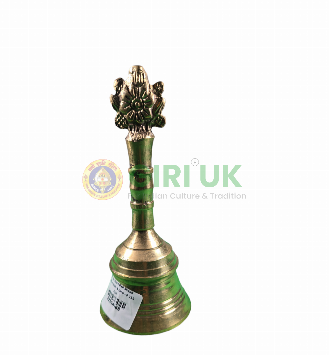 Shankh Chakra Bell - Brass