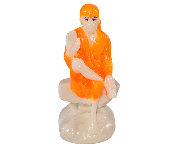 Shirdi Sai Baba Idol – Marble – 3.5 inches