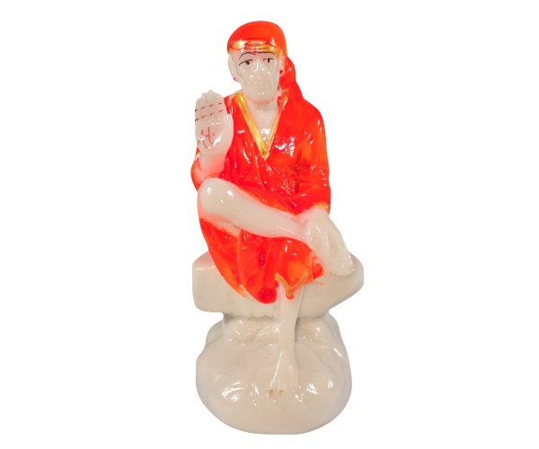 Shirdi Sai Baba Idol - Marble - 5 inch