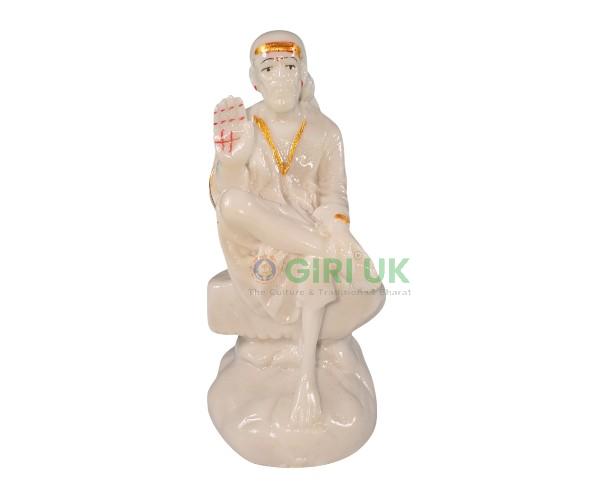 Shirdi Sai Baba Idol – Marble – 5 inch