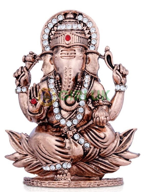 Prince Ganesha – Copper – 3 Inch