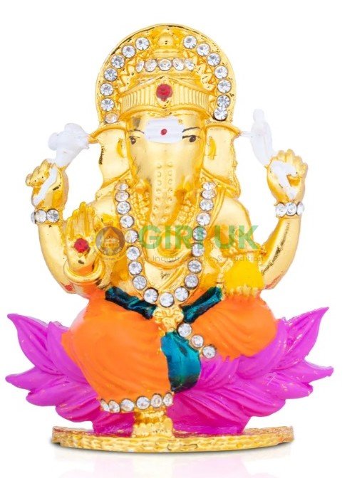 Prince Ganesha – Stone – Meena – 3 Inch