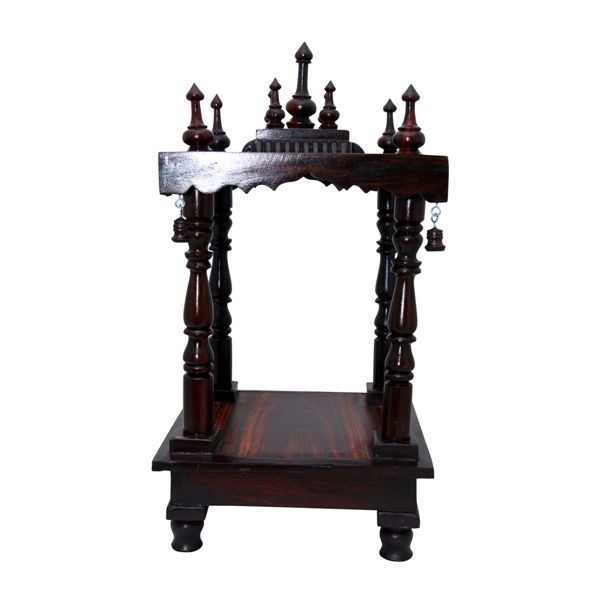 Rosewood Pooja Mandapam – Height 20 X Width 10 X Depth 10 Inches