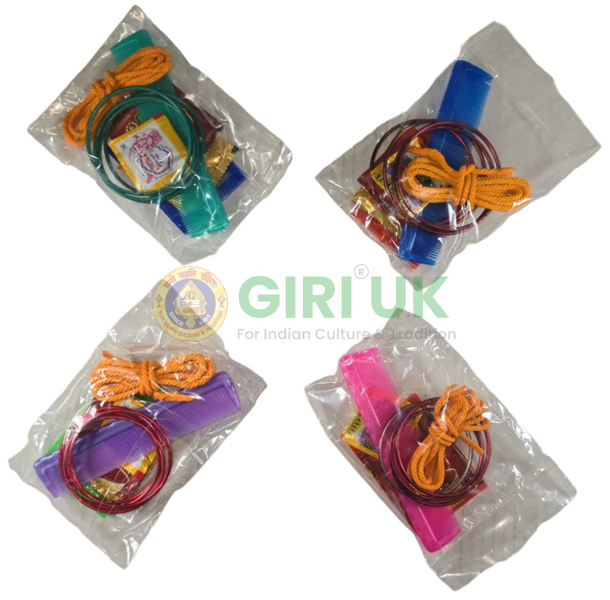 GiriUK Thambulam Set (Navarathri/Varalakshmi)-(Pack of 4)