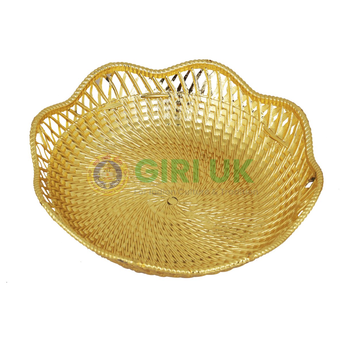 Silver/gold Mixed Shape Bowl/Tray -35Rs