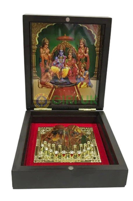 Puja Box Print - Small - Ram Darbar