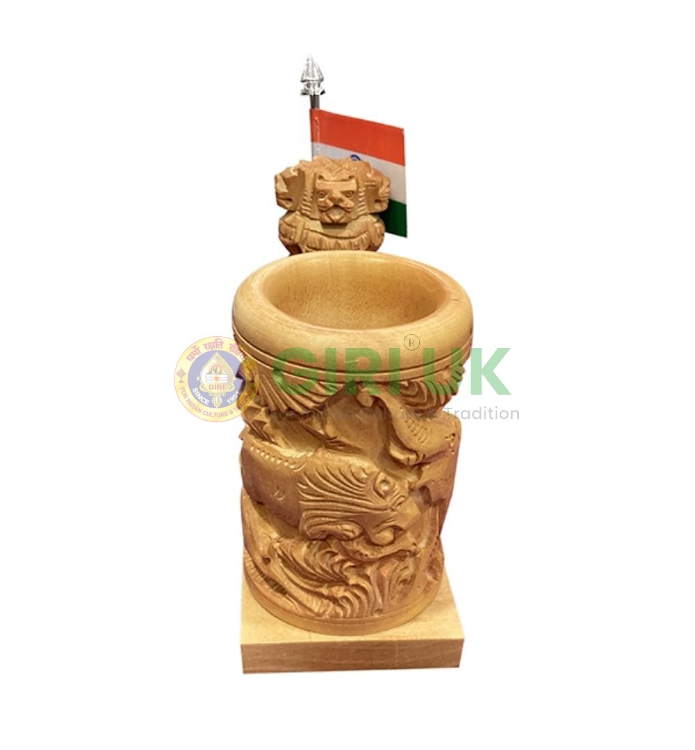 Ashoka Pillar Pencil Holder