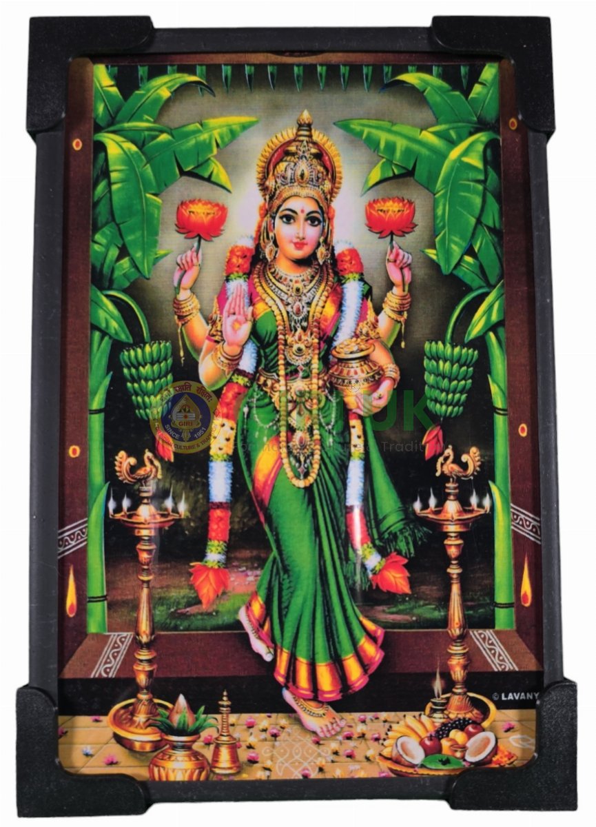 Vasthu Lakshmi Devi picture – 6 x 4 inches