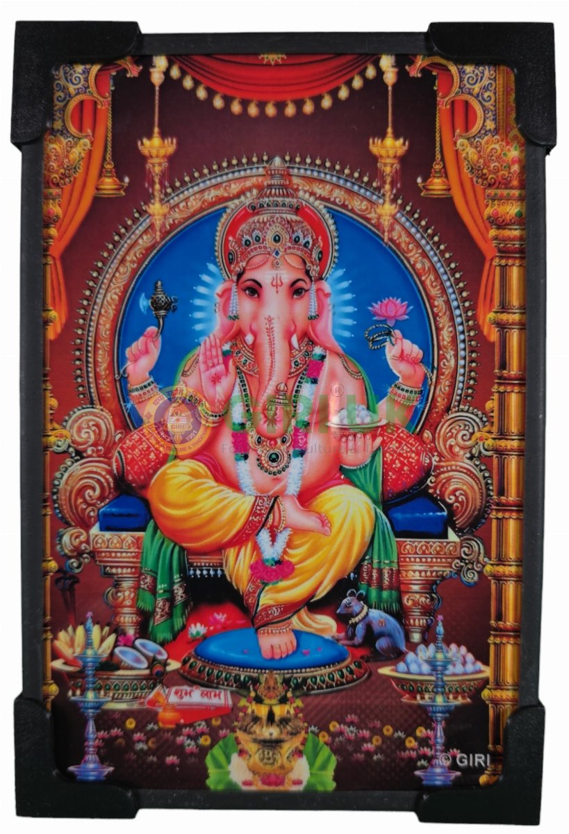 Lord Ganesha picture – 6 x 4 inches