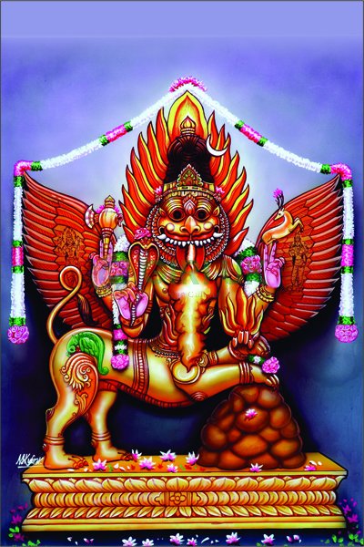 Vadapathira Kali Amman Picture -  6 x 4 inches