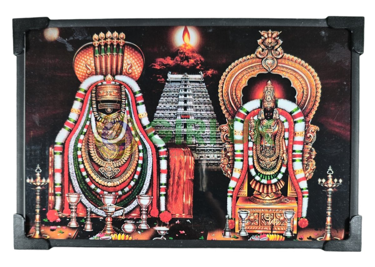 Arunachaleswarar Unnamalai Amman Picture – 9 x 7 inches