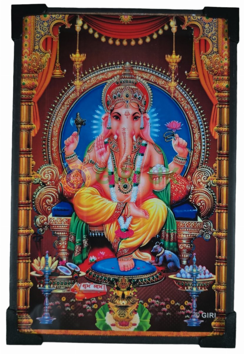 Sri Vinayagar picture – 9 x 7 inches