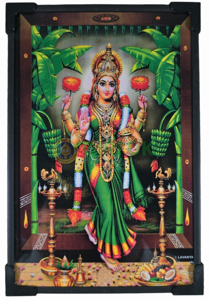 Vasthu Lakshmi Devi picture – 9 x 7 inches