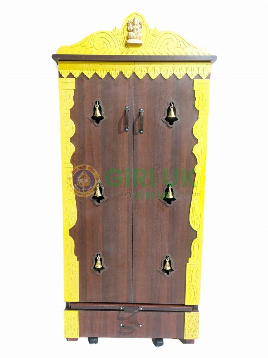 Wooden Pooja Mandapam – Height 50  X Width 24 X Depth 14 Inches