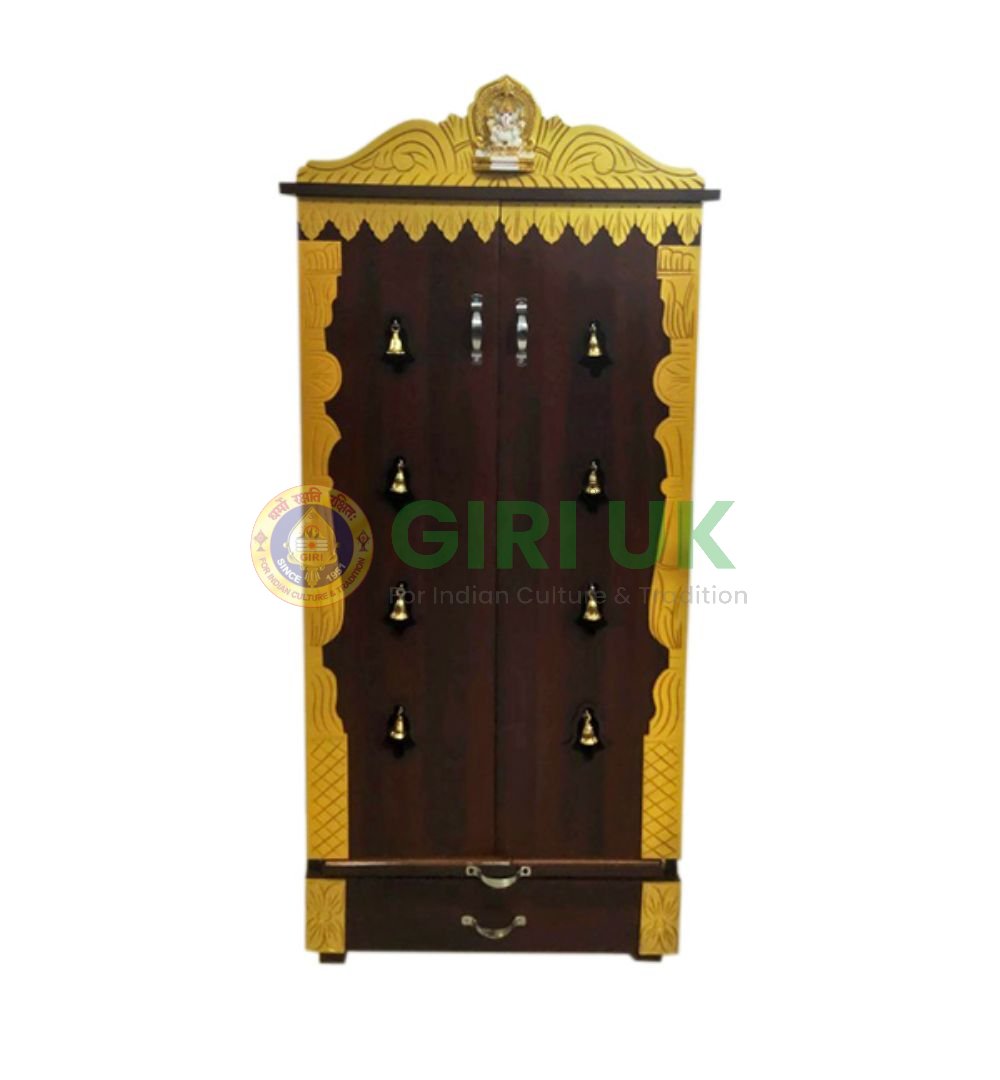 Wooden Pooja Mandapam – Height 43 X Width 25 X Depth 14 Inches