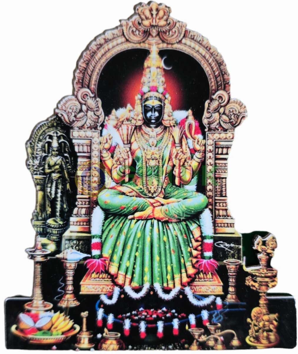 4 inch Kamakshi Amman cutout