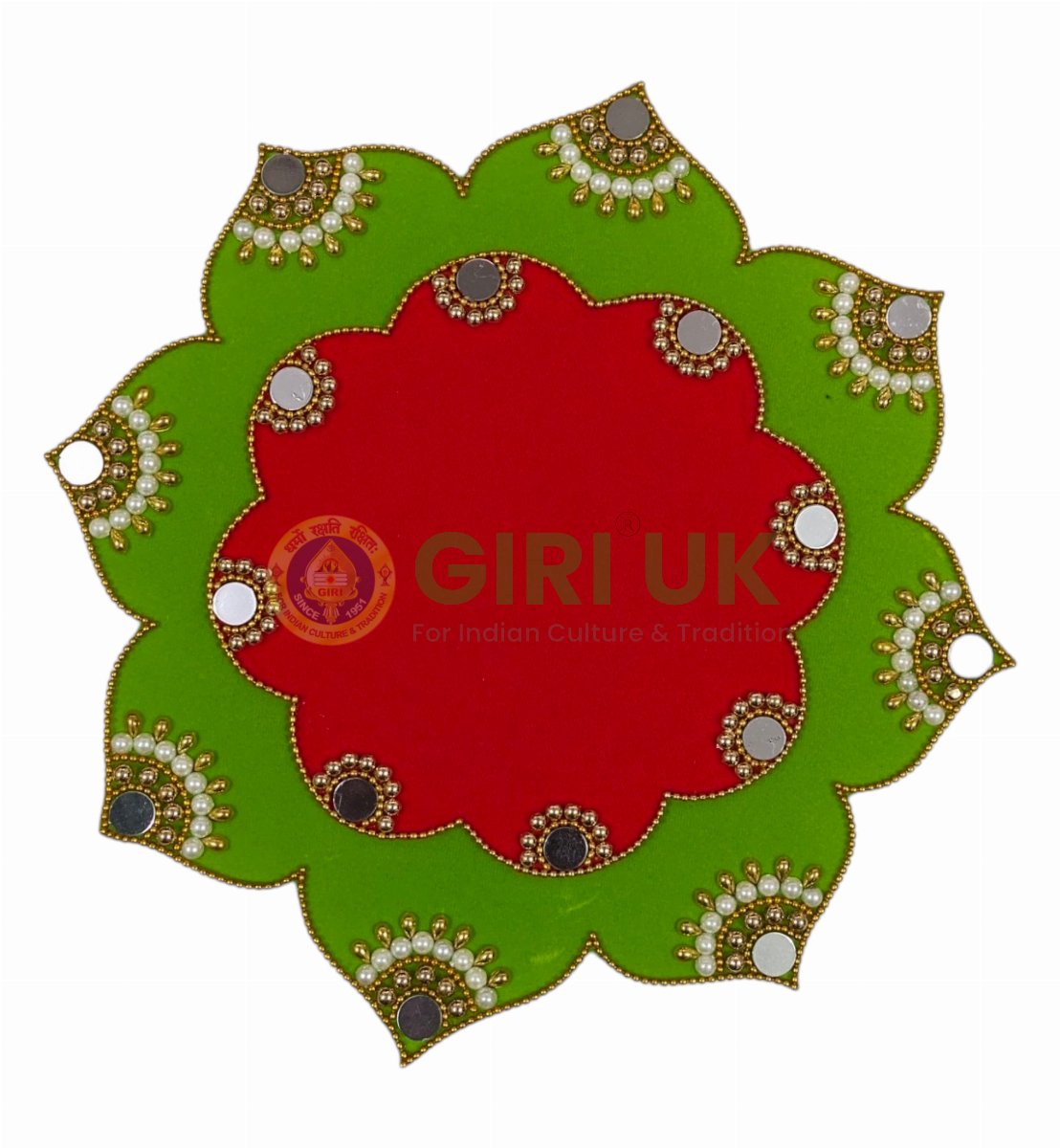 Rangoli Diya Base – 11 Inch