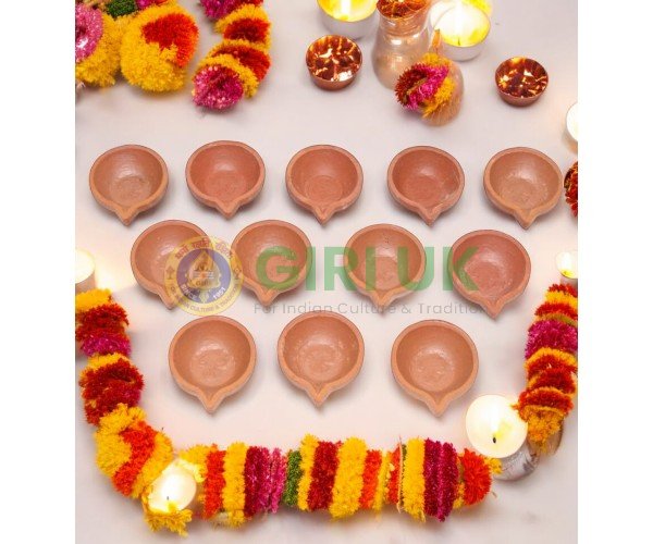 Clay Diya – Medium – 12pcs