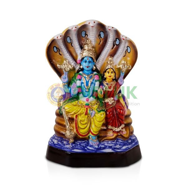 Lakshmi Narayana  - 15 Inches - Paper Mache