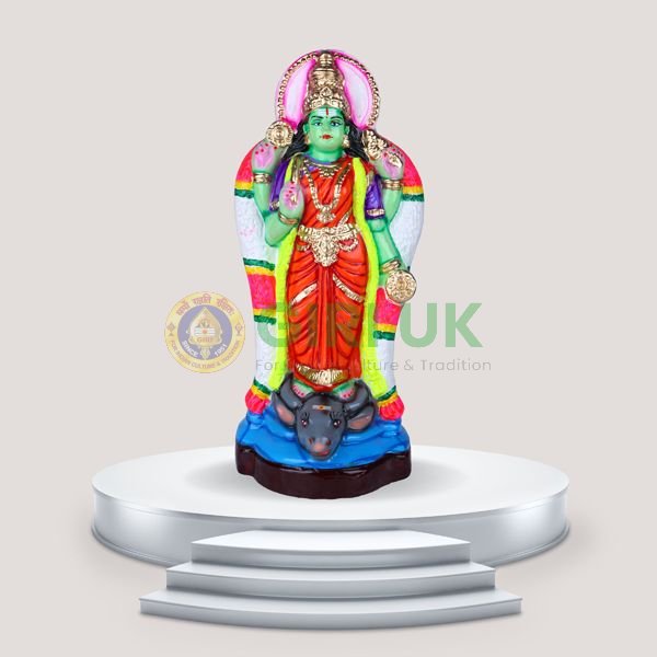 Vishnu Durga - 14 inches - Paper Mache