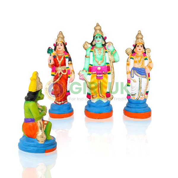 Ramar Set - Clay - 4 Pcs - 12 Inch