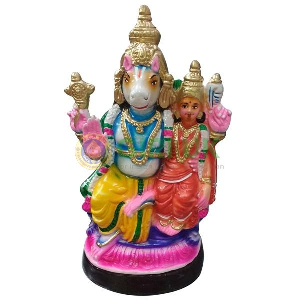 Lakshmi Hayagriva - 13 Inches - Paper Mache