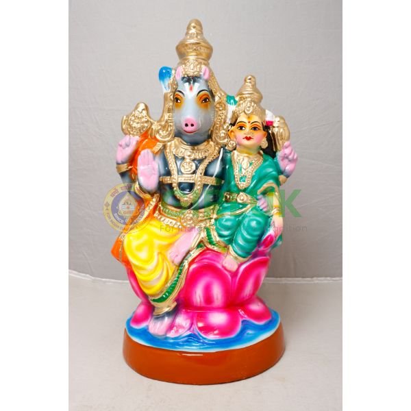 Lakshmi Varahar - 13 Inches - Paper Mache