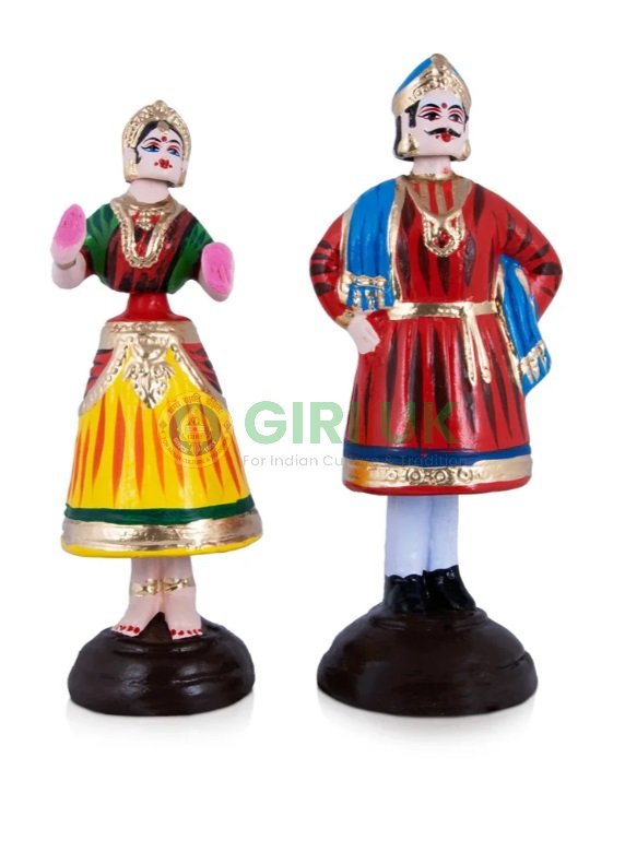 Raja Rani Set - PM - 2 Pcs - 11 Inch