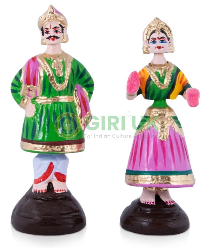 Thalayatti Bommai – Raja Rani Set – PM – 2 Pcs – 9 Inch