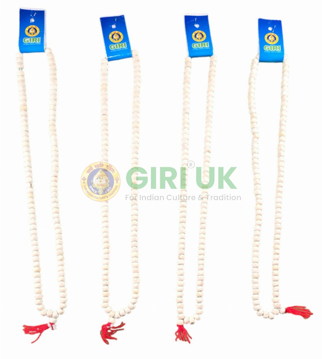 White Tulasi Mala-(Pack of 4)