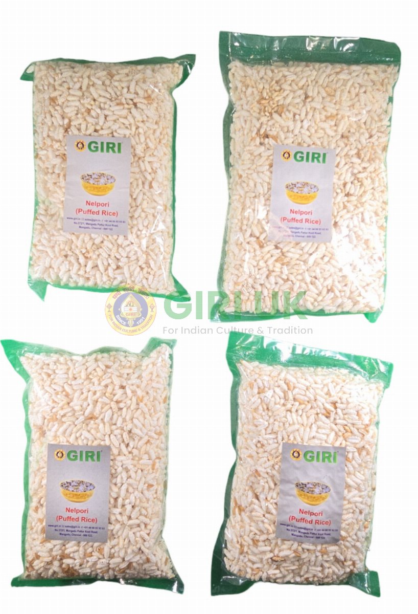 Puffed Rice (Nel Pori) – 100 gms-(Pack of 4)