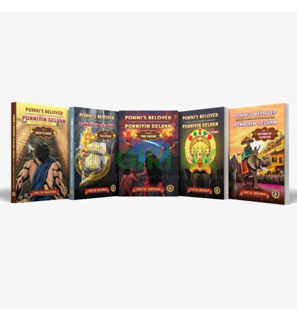 Ponnis Beloved - Ponniyin Selvan - English (5 Volumes Set)