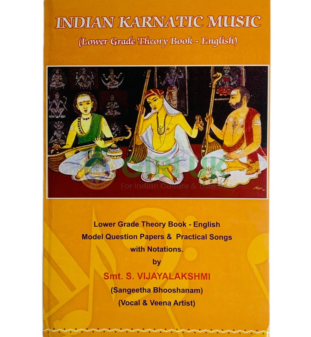 Indian Karnatic Music Theory-Lower Grade-