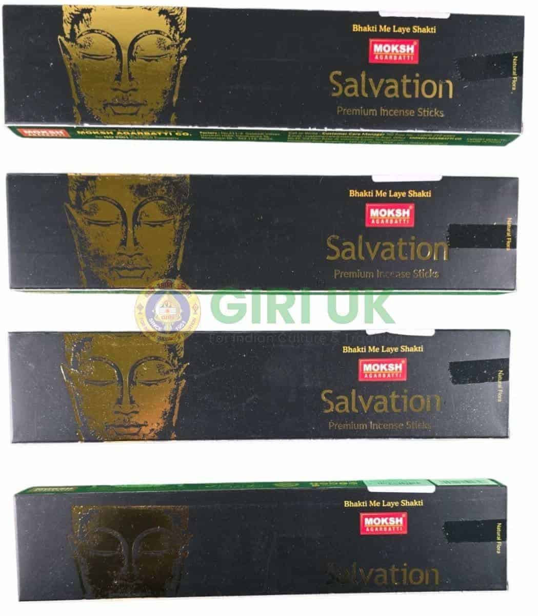Moksh Salvation Premium Incense Sticks (Agarbati)-(Pack of 4)