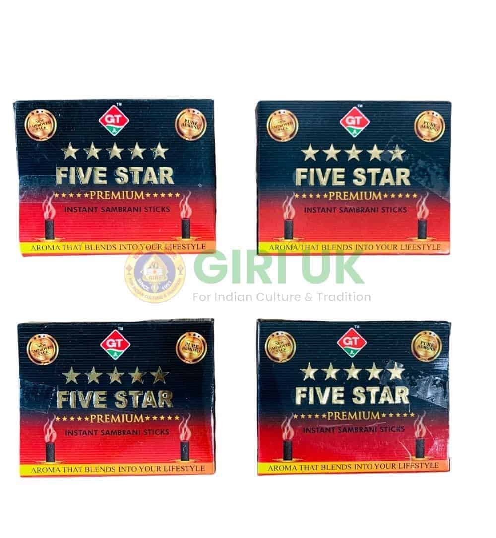 GT 5 star Premium Sambrani - 4 x 10pcs