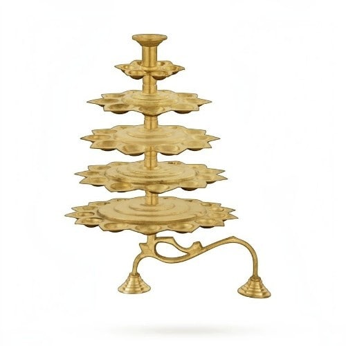 BS Adukku Deepam 5 Step 13 Inch 0.900 Kgs