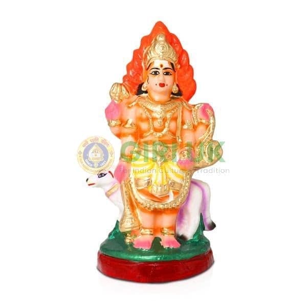 Bhairavar - 10 Inches - Clay