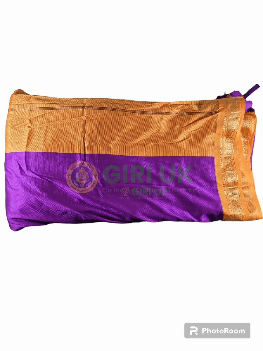Readymade Madisar (9 yards saree) - Purple