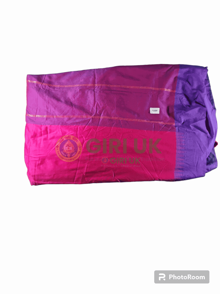 Readymade Madisar (9 yards saree) - Fuchsia Pink