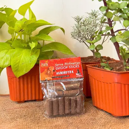 Organic Agnihothra Dhoop Sticks from Cow Dug