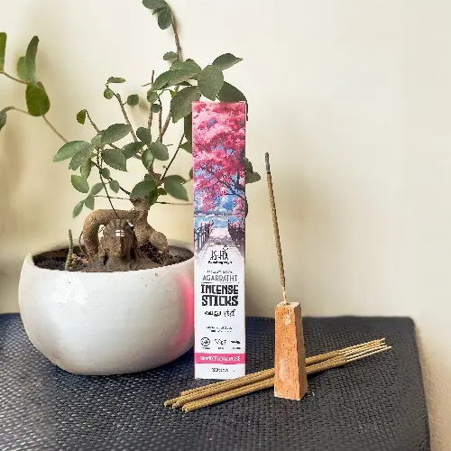 Organic Rose Incense Stick from Cow Dug