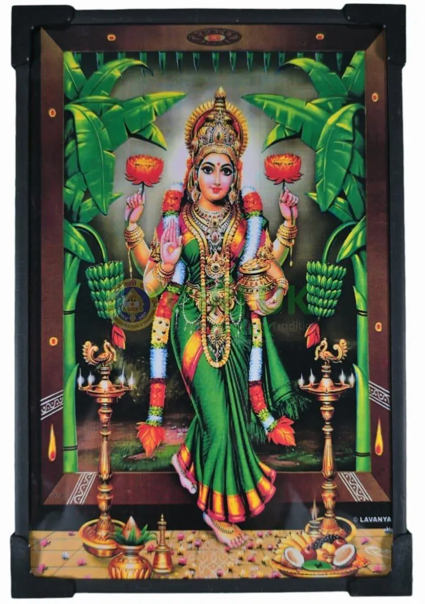 Vasthu Lakshmi Devi picture - 9 x 7 inches