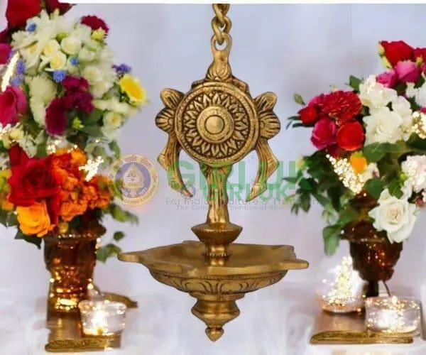 AF Chakra Deepam Hanging 6 Inch - 660 Gms