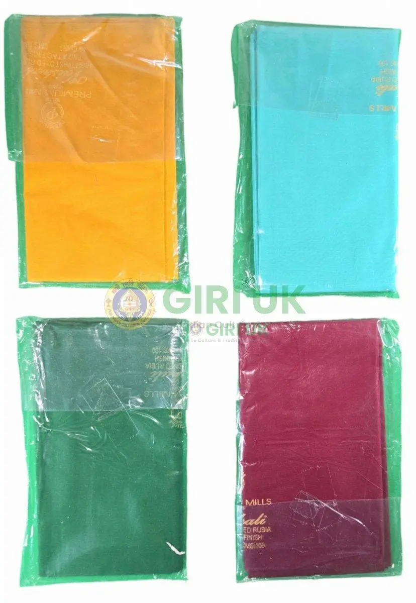 Cotton Blouse Bit for Saree-(Pack of 4)