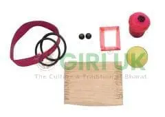 Katholai (Black Earrings) and Karugamani (Black Bangles)