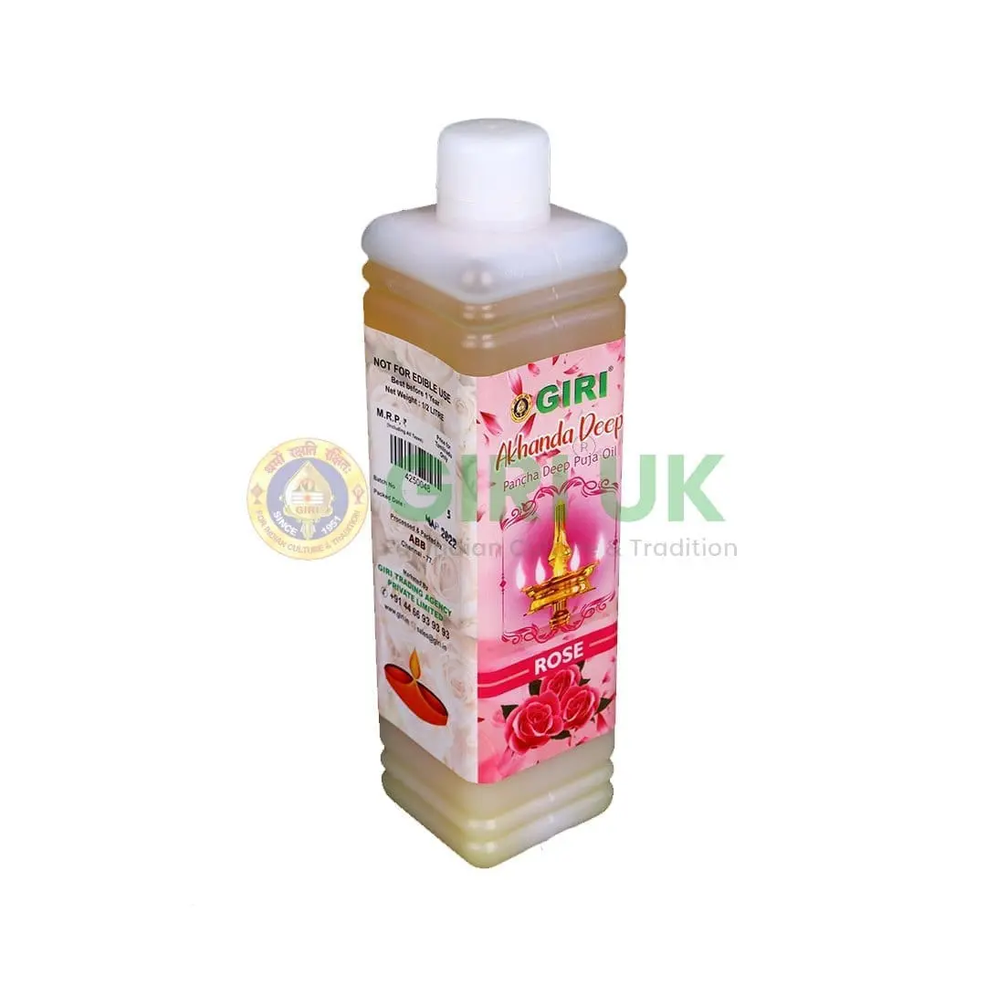 Rose  - Pancha deep oil - for Puja-500 ML